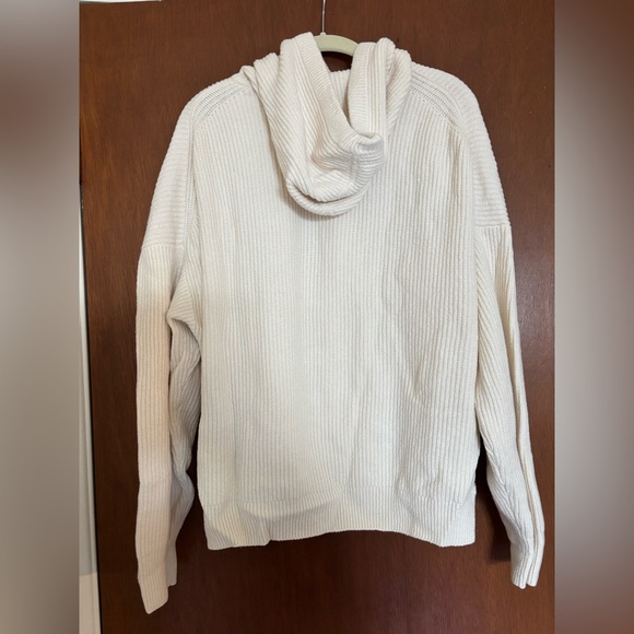 GAP CashSoft Shaker-Stitch Sweater Hoodie XXL tall - Picture 4 of 7